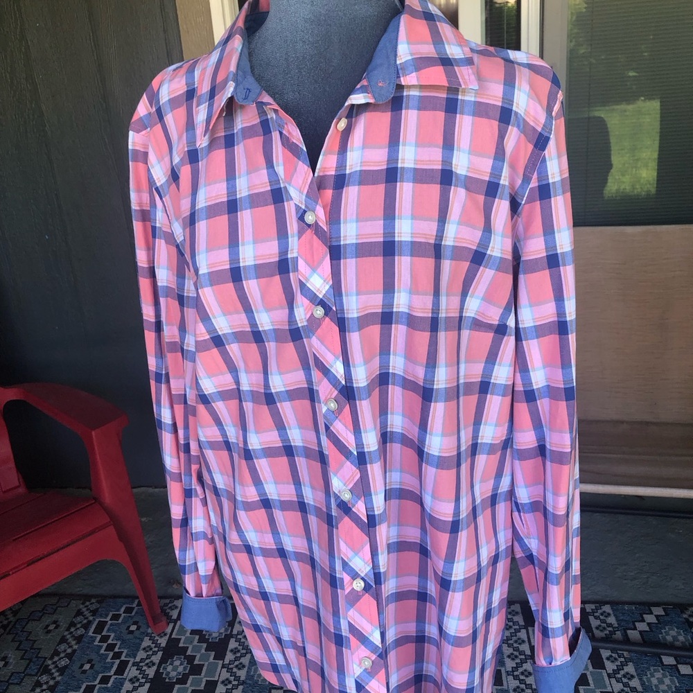 Talbots button shirt